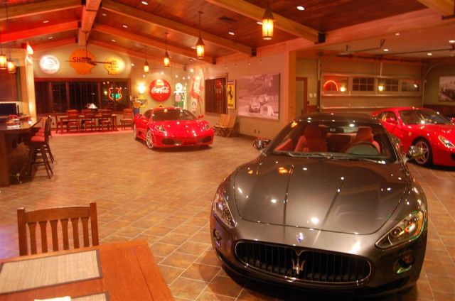 Awesome and Most Beautiful Garages for Super Cars (54 pics)