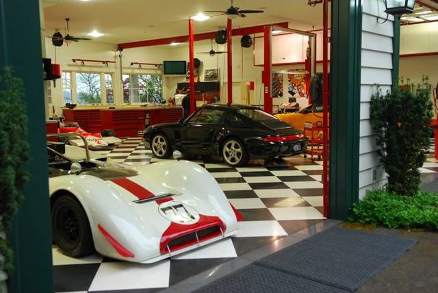 Awesome and Most Beautiful Garages for Super Cars (54 pics)