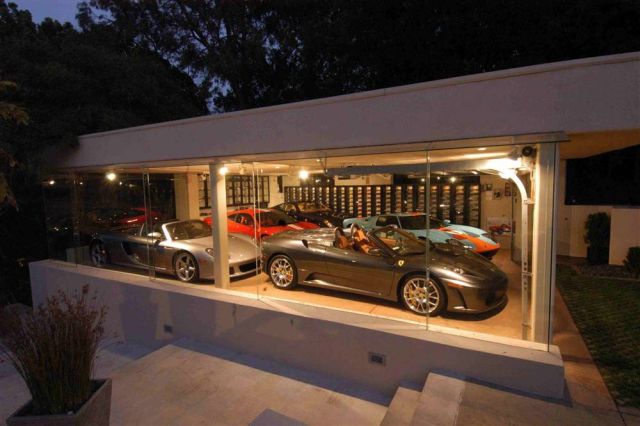 Awesome and Most Beautiful Garages for Super Cars (54 pics)