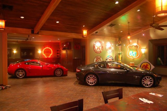 Awesome and Most Beautiful Garages for Super Cars (54 pics)