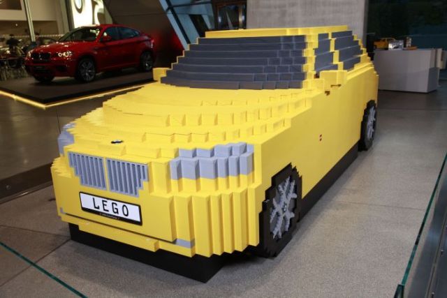 Full-Size Lego Replica of a BMW X1 (9 pics)