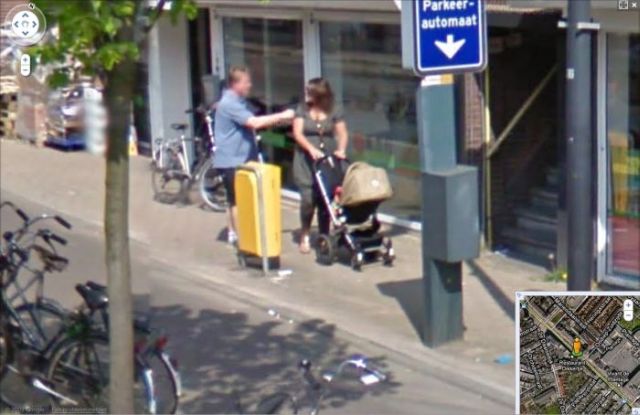 Fight Captured on Google Street View (3 pics)