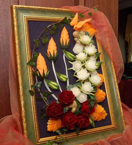 Fruit and Vegetable Art (38 pics)