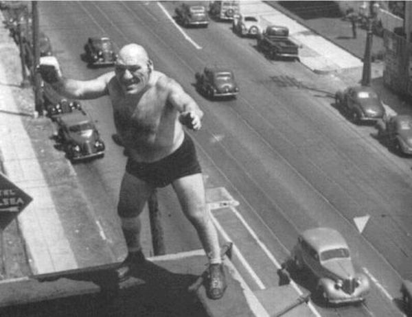 Maurice Tillet Became a Model for Shrek Character (14 pics)