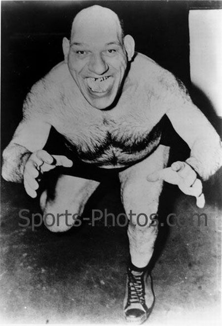 Maurice Tillet Became a Model for Shrek Character (14 pics)