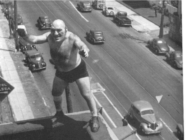 Maurice Tillet Became a Model for Shrek Character (14 pics)