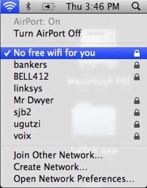 Funny Wi-Fi Networks Names (18 pics)