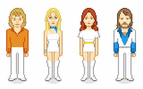 Iconic Characters and Celebs in Pixels (13 pics)