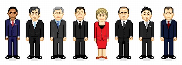 Iconic Characters and Celebs in Pixels (13 pics)