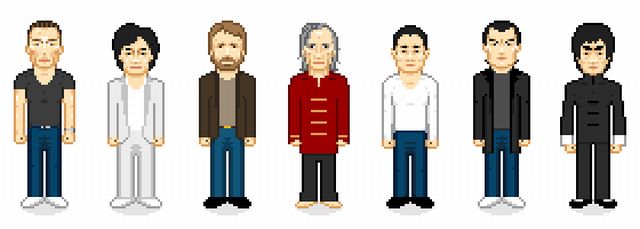 Iconic Characters and Celebs in Pixels (13 pics)