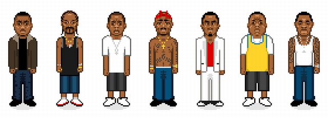 Iconic Characters and Celebs in Pixels (13 pics)