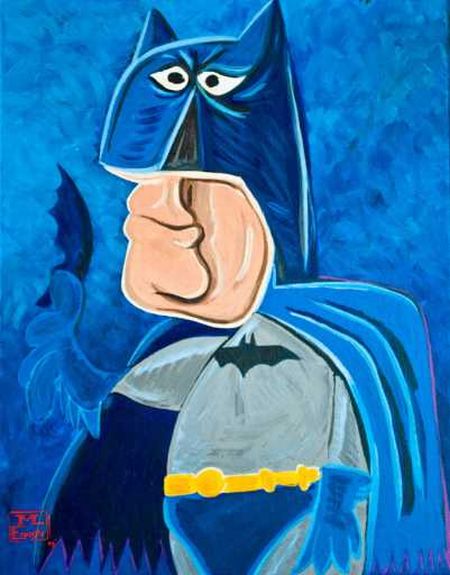 Picasso Superhero Illustrations (10 pics)