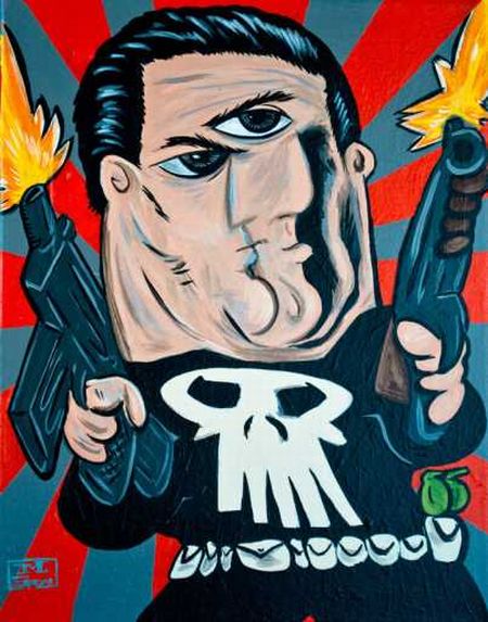 Picasso Superhero Illustrations (10 pics)