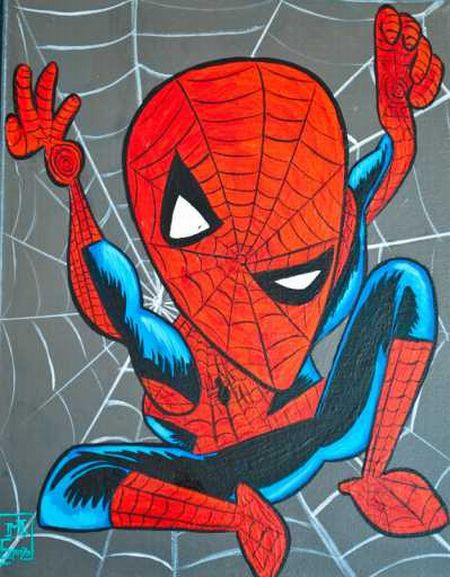 Picasso Superhero Illustrations (10 pics)