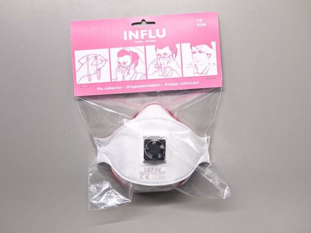 Mask to Catch a Flu (5 pics)