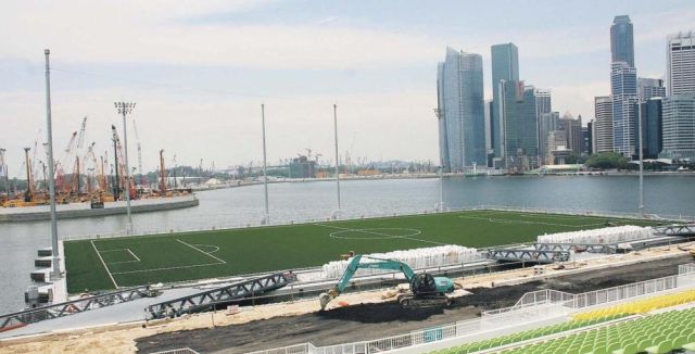 The Floating Stadium of Singapore (10 pics)