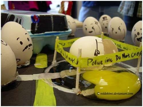 Fun with Fruits, Vegetables, Eggs and Other... (138 pics)