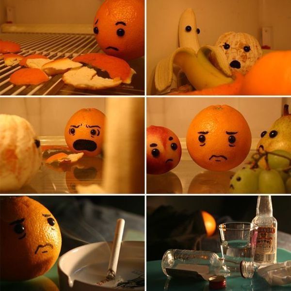 Fun with Fruits, Vegetables, Eggs and Other... (138 pics)