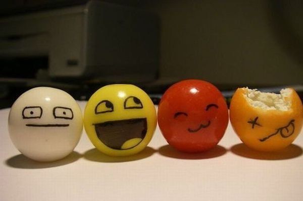 Fun with Fruits, Vegetables, Eggs and Other... (138 pics)