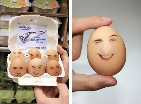 Fun with Fruits, Vegetables, Eggs and Other... (138 pics)