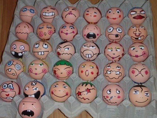Fun with Fruits, Vegetables, Eggs and Other... (138 pics)
