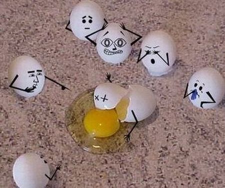 Fun with Fruits, Vegetables, Eggs and Other... (138 pics)