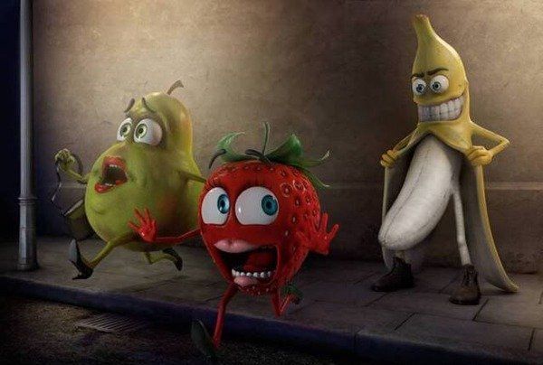Fun with Fruits, Vegetables, Eggs and Other... (138 pics)
