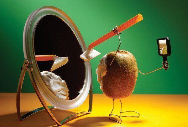Fun with Fruits, Vegetables, Eggs and Other... (138 pics)