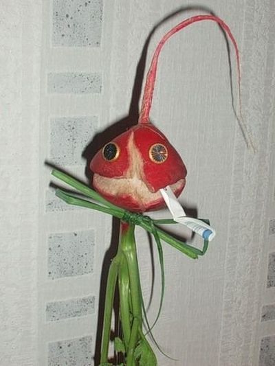 Fun with Fruits, Vegetables, Eggs and Other... (138 pics)