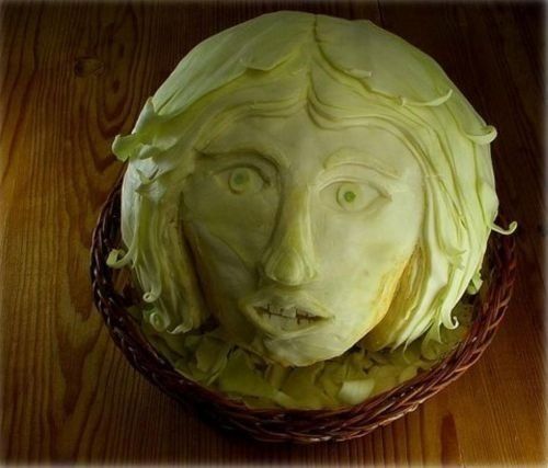 Fun with Fruits, Vegetables, Eggs and Other... (138 pics)