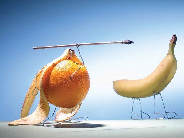 Fun with Fruits, Vegetables, Eggs and Other... (138 pics)