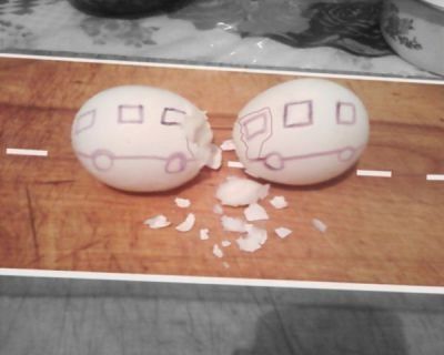 Fun with Fruits, Vegetables, Eggs and Other... (138 pics)
