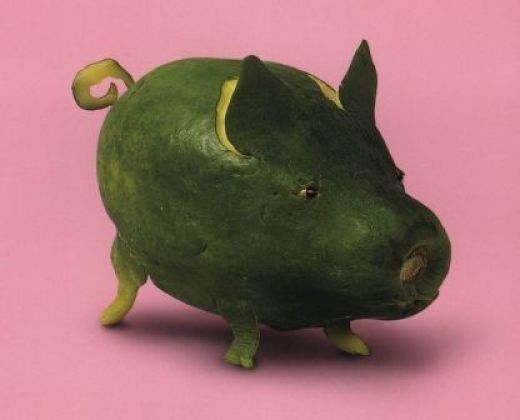 Fun with Fruits, Vegetables, Eggs and Other... (138 pics)