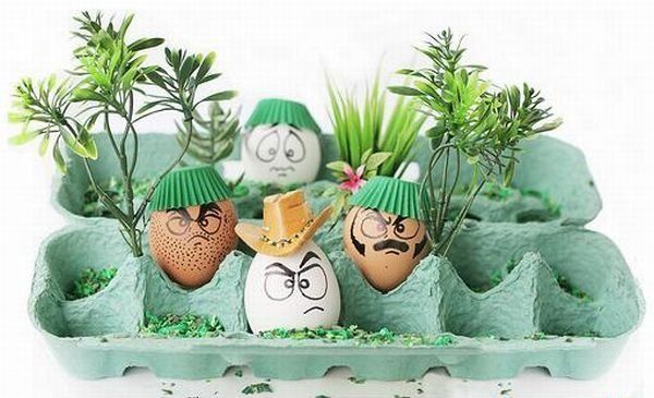Fun with Fruits, Vegetables, Eggs and Other... (138 pics)