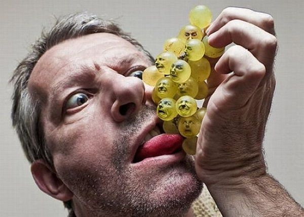 Fun with Fruits, Vegetables, Eggs and Other... (138 pics)
