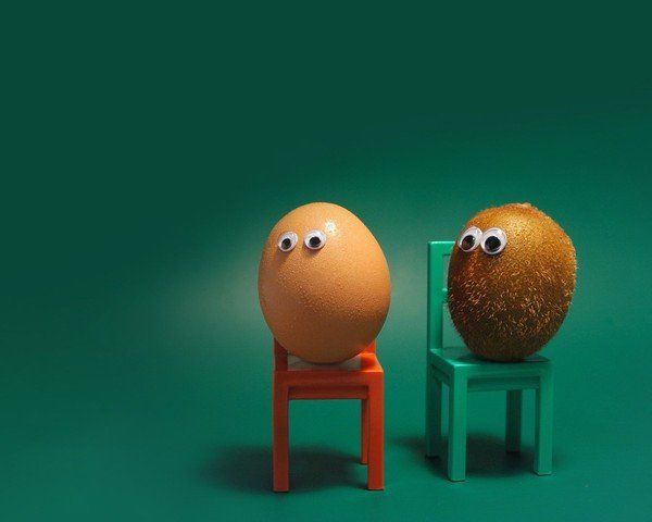 Fun with Fruits, Vegetables, Eggs and Other... (138 pics)