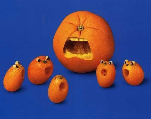 Fun with Fruits, Vegetables, Eggs and Other... (138 pics)