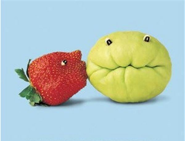 Fun with Fruits, Vegetables, Eggs and Other... (138 pics)