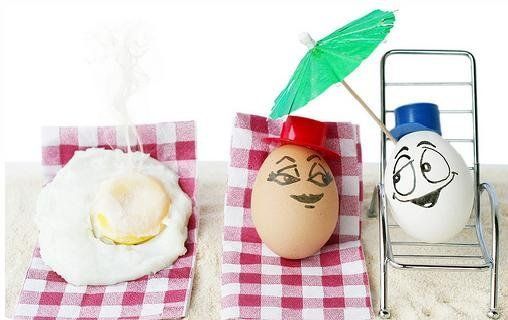 Fun with Fruits, Vegetables, Eggs and Other... (138 pics)