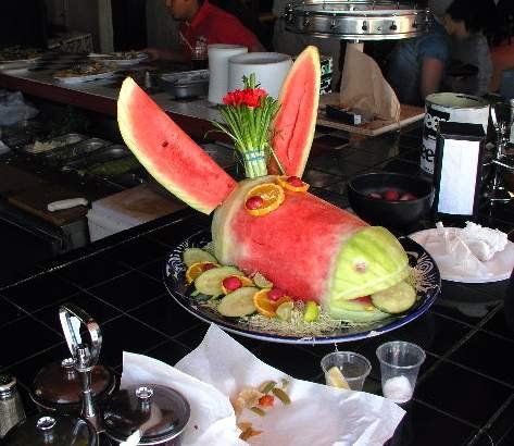 Fun with Fruits, Vegetables, Eggs and Other... (138 pics)