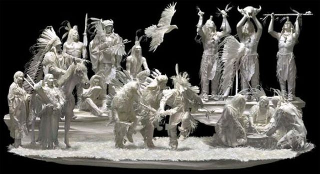 Stunning Paper Sculptures (63 pics)