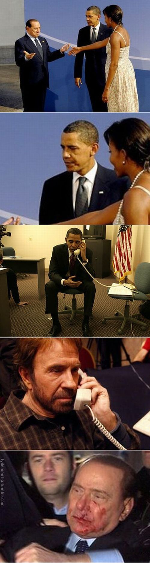 Who Was Behind Berlusconi’s Beating (5 pics)