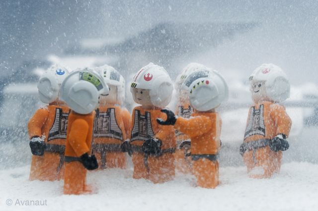 Star Wars Characters on Hoth (10 pics)