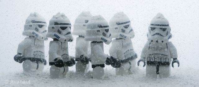 Star Wars Characters on Hoth (10 pics)