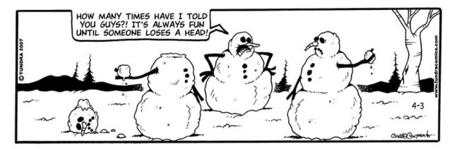 Hilarious Snowmen Comics (13 pics)