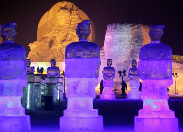 Amazing Ice and Snow Sculpture Festival (49 pics)