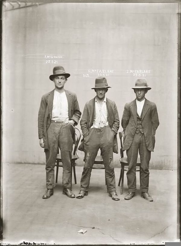 Mug Shots from the Past. Part 2 (32 pics)
