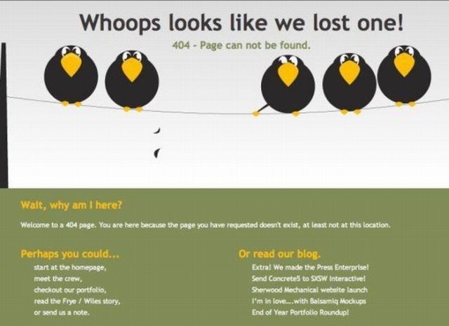 The Best of the Worst 404 Errors (109 pics)