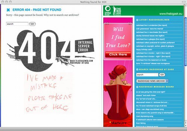 The Best of the Worst 404 Errors (109 pics)