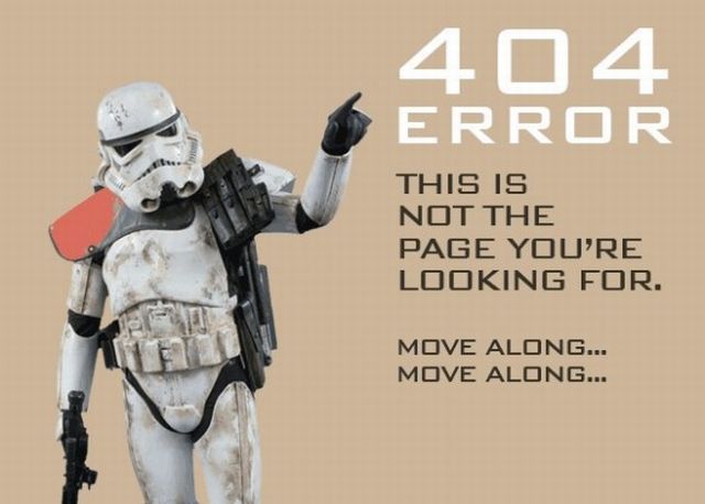 The Best of the Worst 404 Errors (109 pics)
